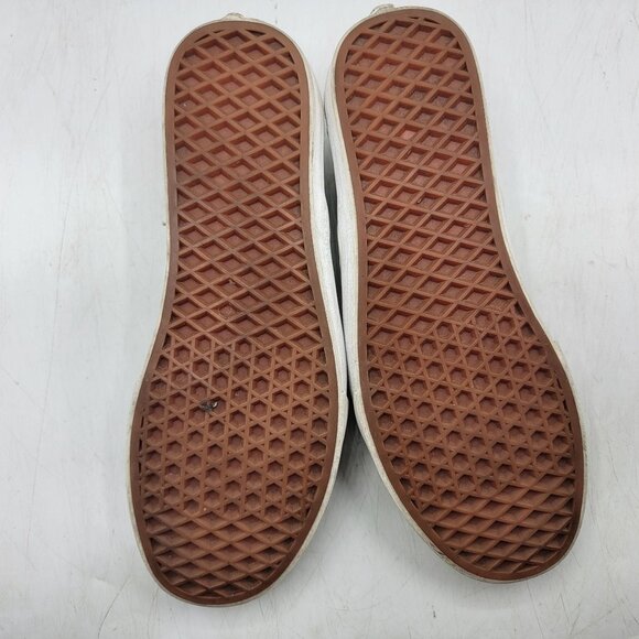 Vans Classic Slip On Skull Bandanna Mens 9 White Low Top Canvas Sneaker - Picture 8 of 13